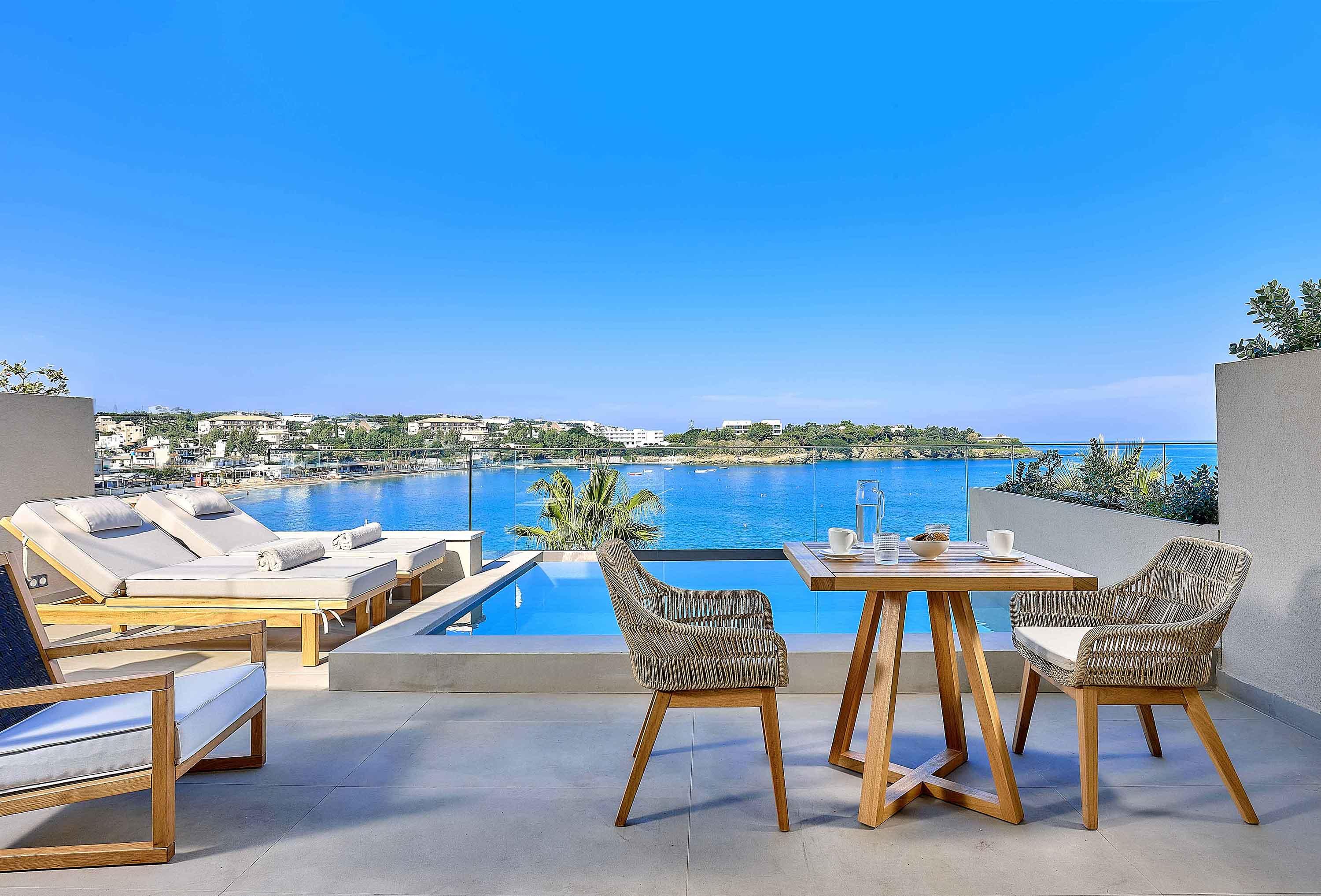 Castello Infinity Suites - Adults Only Agia Pelagia Exteriör bild