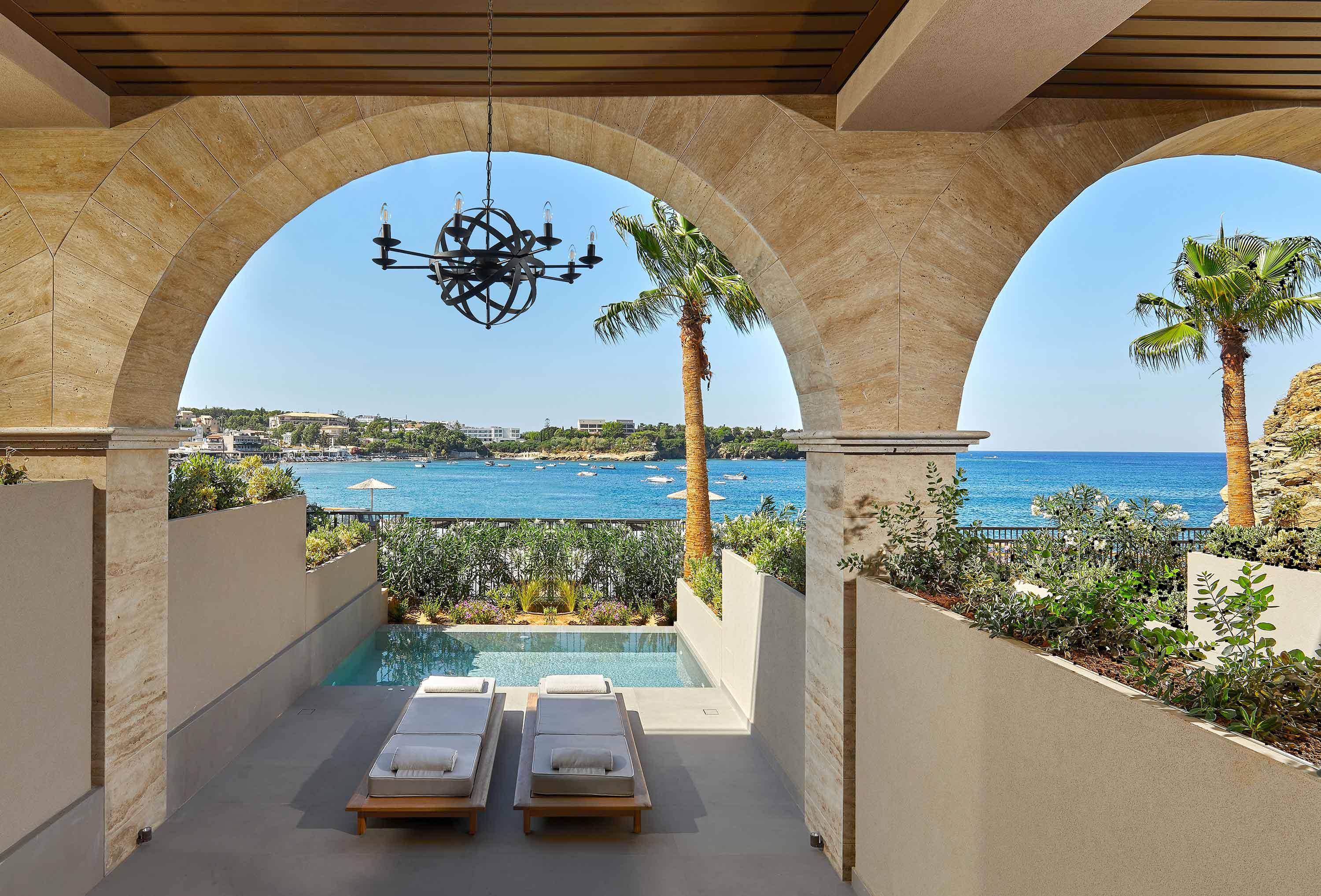 Castello Infinity Suites - Adults Only Agia Pelagia Exteriör bild