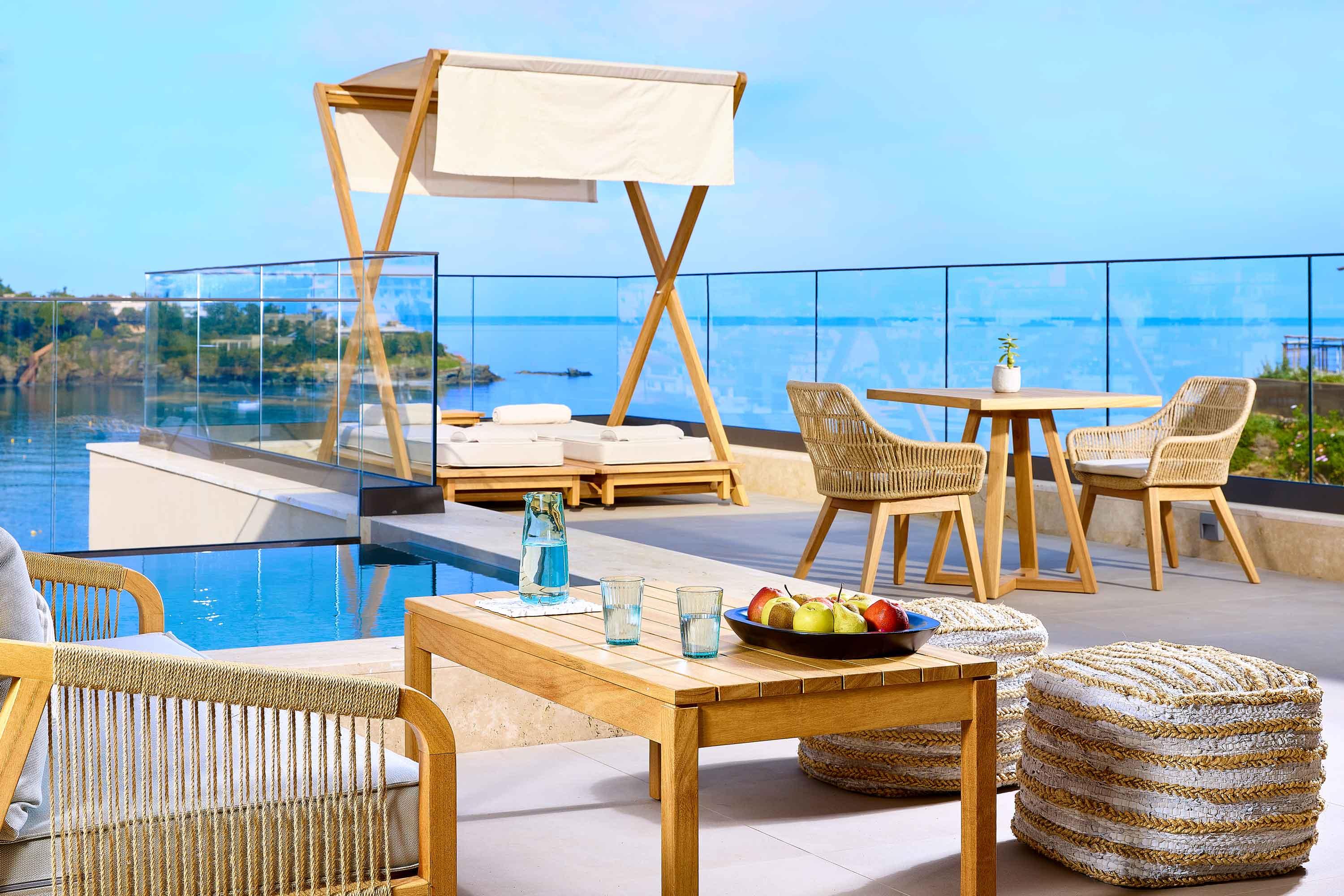 Castello Infinity Suites - Adults Only Agia Pelagia Exteriör bild
